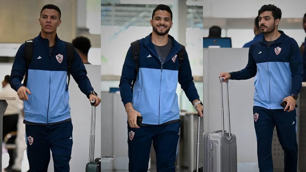 بعثة الزمالك تتوجه صوب المملكة المغربية تأهبا لمواجهة نهضة بركان في كأس الكونفدرالية