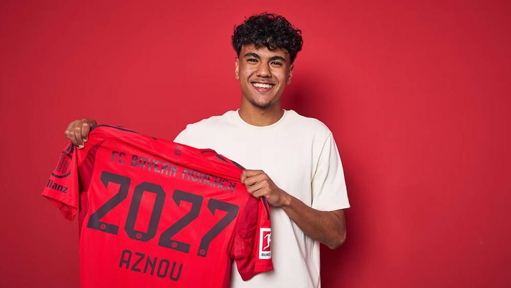 المغربي آدم أزنو يوقع أول عقد احترافي مع بايرن ميونخ الألماني