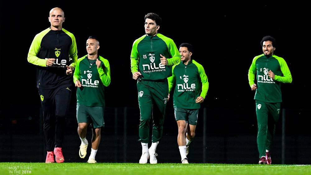 تداريب تأهيلية وعلاجية لمصابي الزمالك قبل مواجهة نهضة بركان