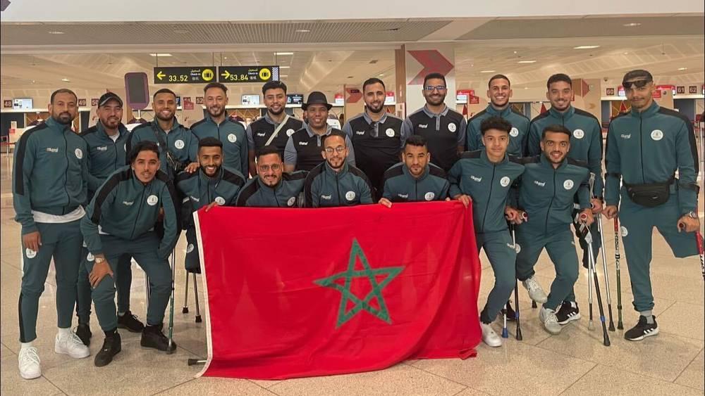 المنتخب المغربي لـ"مبتوري الأطراف" يصل إلى القاهرة من أجل المشاركة في كأس أفريقيا