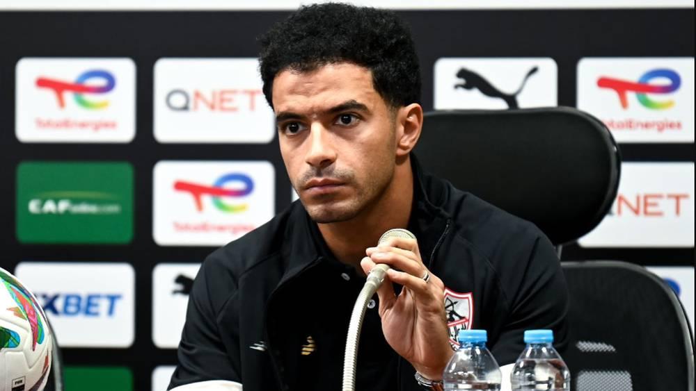 جابر (لاعب الزمالك): "لن نكرر أخطاء مباراة الذهاب أمام نهضة بركان ونتطلع لتحقيق اللقب القاري"