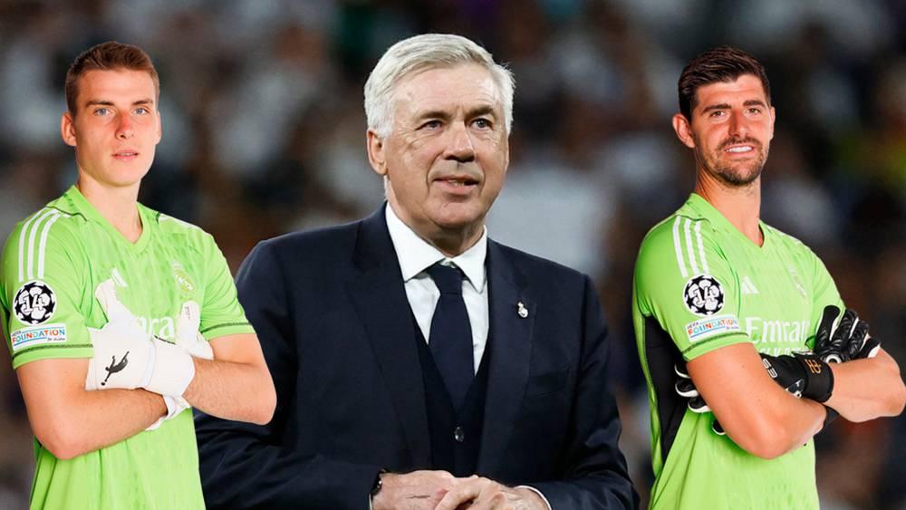 أنشيلوتي: "بالنسبة لي لا يوجد نقاش.. لونين قدم موسمًا رائعًا وكورتوا هو الأفضل في العالم"