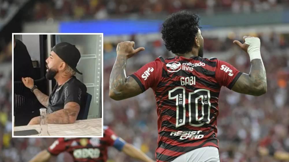 بعد ظهوره مرتديا قميص كورينتيانز.. فلامينغو يعاقب لاعبه "غابيغول" بحرمانه من ارتداء "الرقم 10" وفرض غرامة مالية عليه!