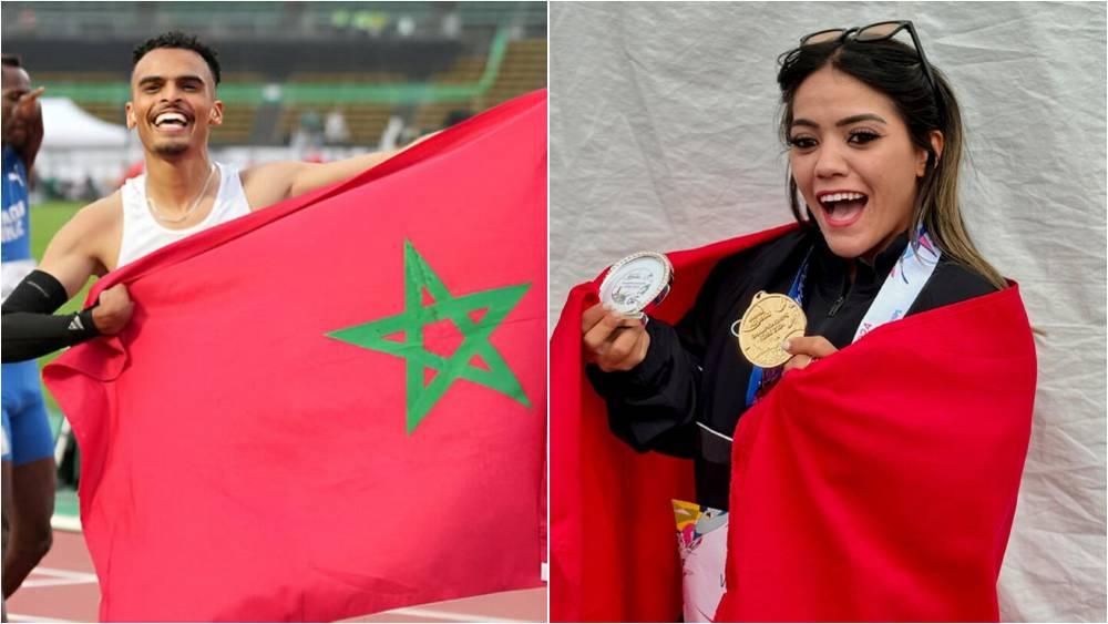 أيوب سادني ويسرى كريم يمنحان المغرب ميداليتين ذهبيتين في بطولة العالم للبارا-ألعاب القوى (كوبي 2024)