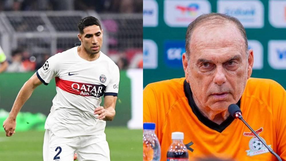 غرانت (مدرب زامبيا): "إمكانياتنا ليست كافية للعب ضد حكيمي الذي يُعد أفضل مدافع للمغرب"