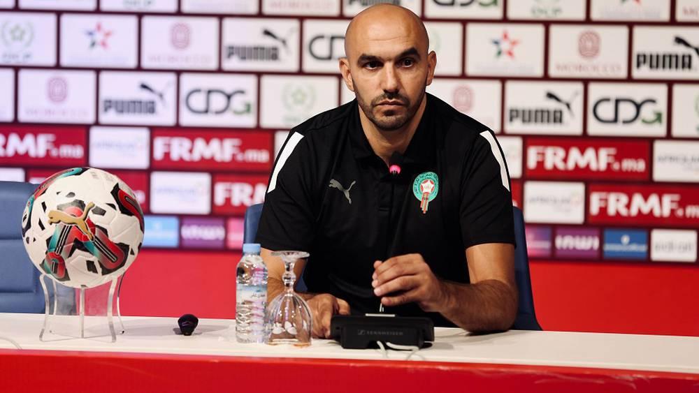 شهدت عودة سايس واستدعاء ترغالين.. الركراكي يكشف عن قائمته لمبارتي زامبيا والكونغو في تصفيات المونديال