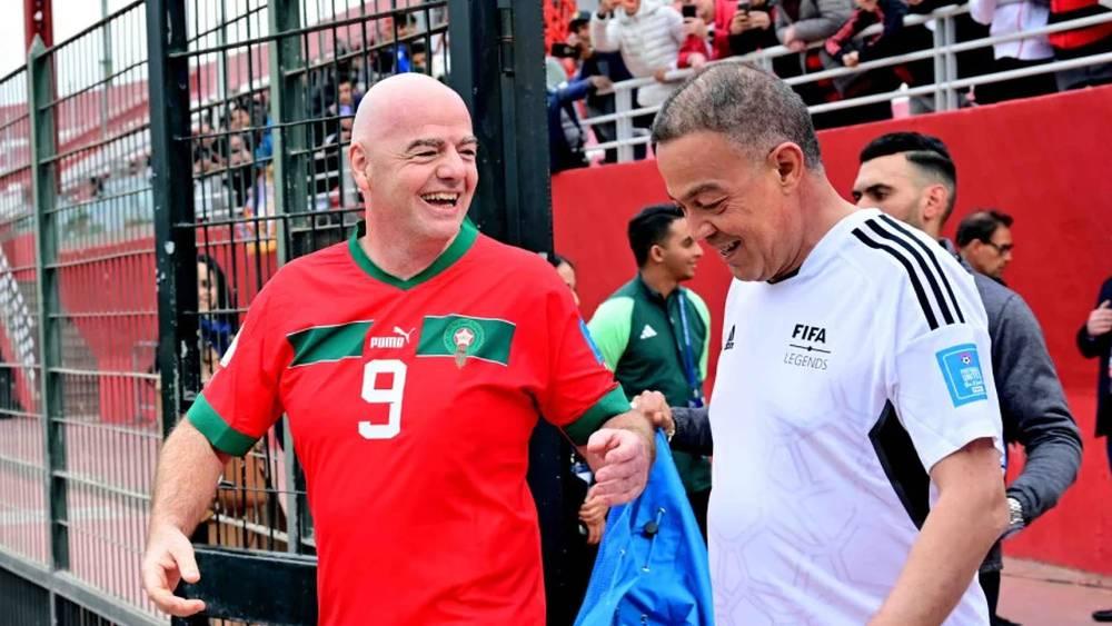 إنفانتينو: "حظ سعيد للمنتخب المغربي في الأولمبياد ونتمنى أن تبهروا العالم كما فعلتم خلال مونديال قطر"