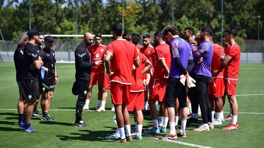 أبرزها حضور لحتيمي وموهوب وصوان.. طارق السكتيوي يكشف عن قائمة المنتخب المغربي الأولمبي لودّية بلجيكا