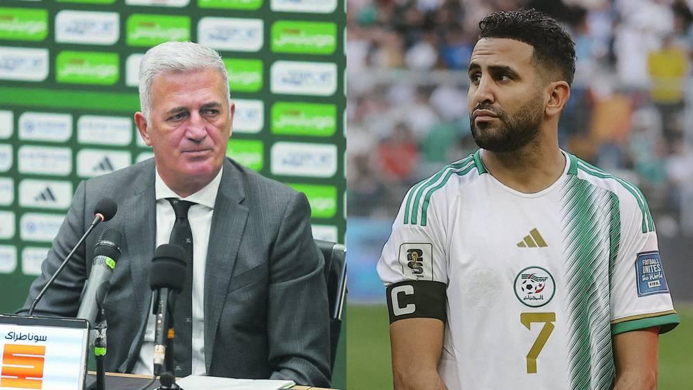 مدرب الجزائر عن استبعاد محرز: "في شهر مارس طلب مني عدم استدعائه والآن لم يتصل بي"