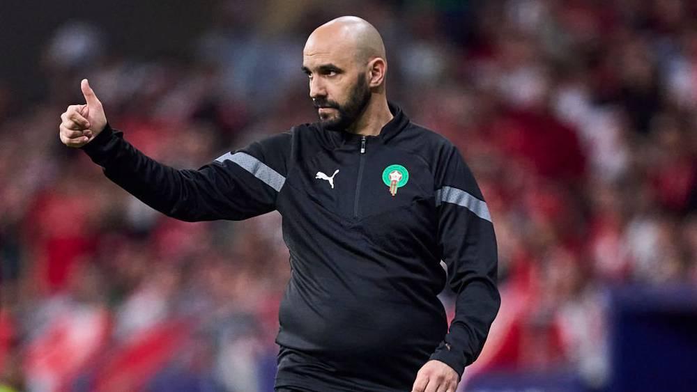 الركراكي: "غياب النجاعة في آخر مبارتين راجع لقدوم لاعبين جدد وأنا لدي كامل الثقة في الكعبي والنصيري ورحيمي"