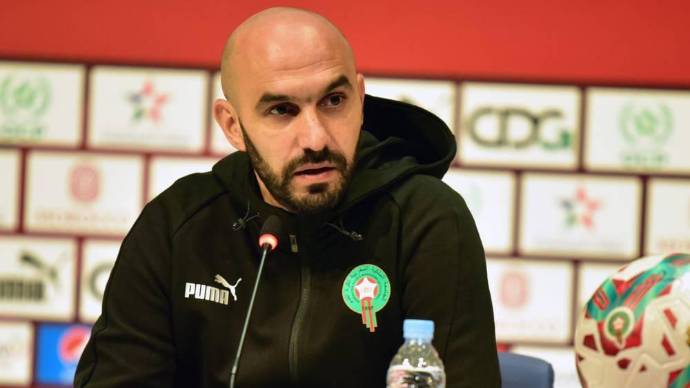 الركراكي يعقد ندوة صحفية يومه الإثنين (18:30 غرينيتش+1) للحديث عن مواجهة الكونغو برازافيل