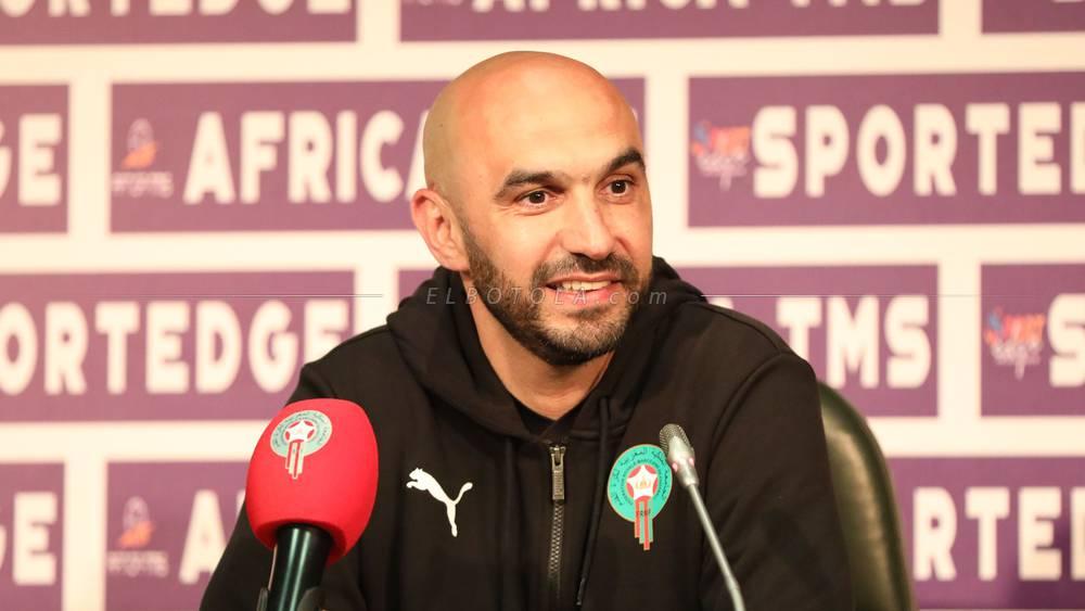 الركراكي: "ما يهمني حاليا هو خلق الفرص والفعالية عمل جماعي وللأسف لا نملك وقتا طويلا"