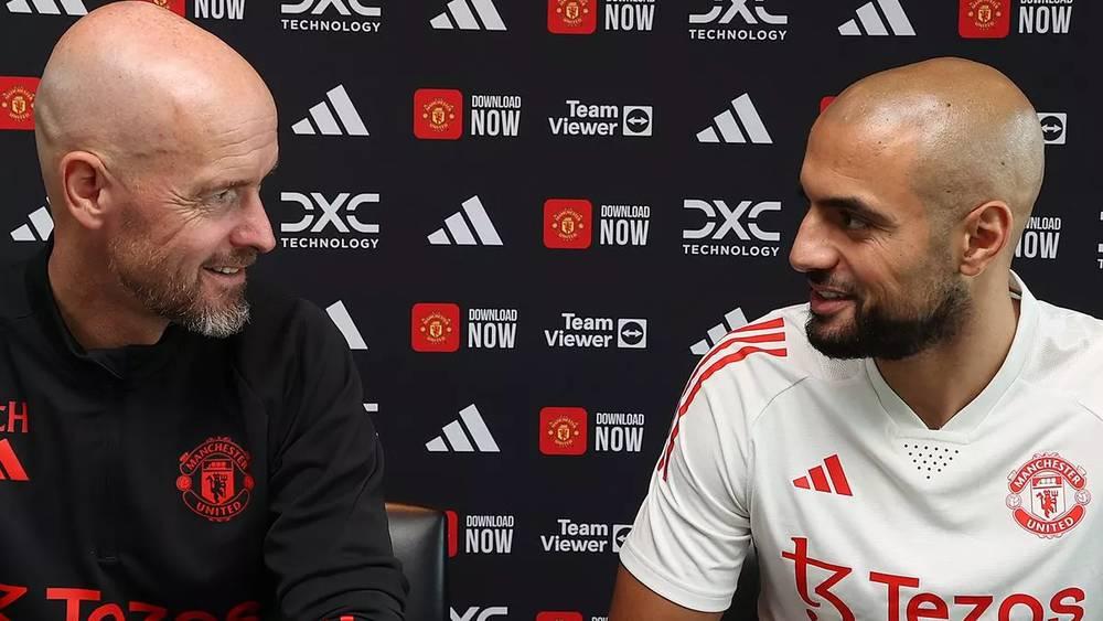 تين هاغ يتشبث ببقاء أمرابط ومانشستر يونايتد يستعد لحسم مستقبل اللاعب قبل فاتح يوليوز