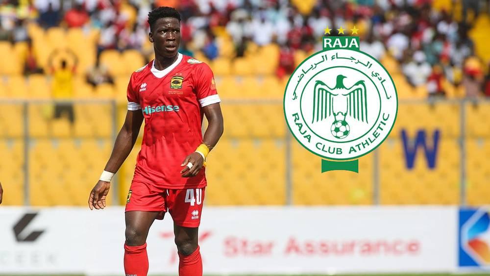 الرجاء يتعاقد مع الإيفواري سيرج إيريك زيزي لـ3 سنوات قادما من أشانتي كوتوكو الغاني