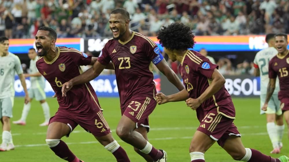 كوبا أمريكا 2024/ فنزويلا تعبر لربع النهائي بفوزها على المكسيك وجامايكا تودع البطولة