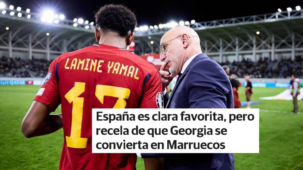 صحيفة إسبانية: "إسبانيا مرشحة للفوز لكنها تَخشى أن تصبح جورجيا مثل المغرب"