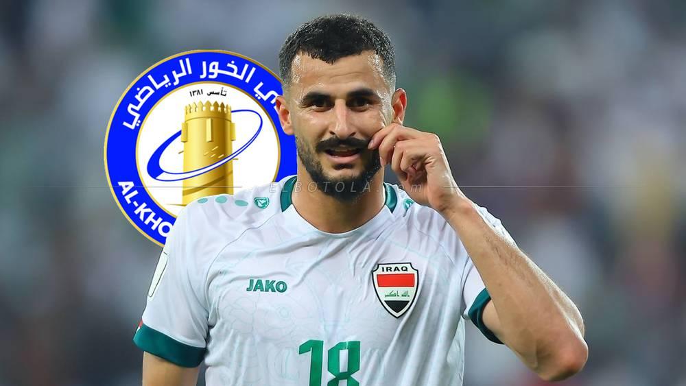 الخور القطري يتعاقد مع أيمن حسين قادما من القوة الجوية العراقي