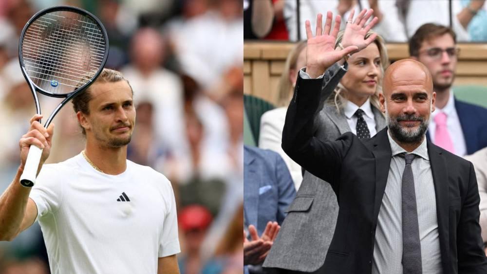 زفيريف نجم التنس لغوارديولا: "بايرن ميونخ بحاجة إلى مدرب وإذا سئمت كرة القدم دربني في ملعب التنس"