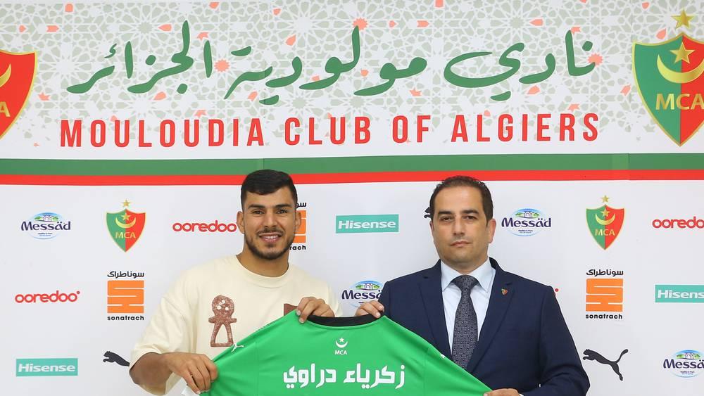 رسميا/ زكرياء دراوي ينتقل إلى مولودية الجزائر بعقد يمتد لـ3 مواسم