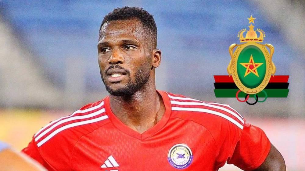 رسميا/ الجيش الملكي يعلن تعاقده مع المدافع الموريتاني الحسن حوبيب