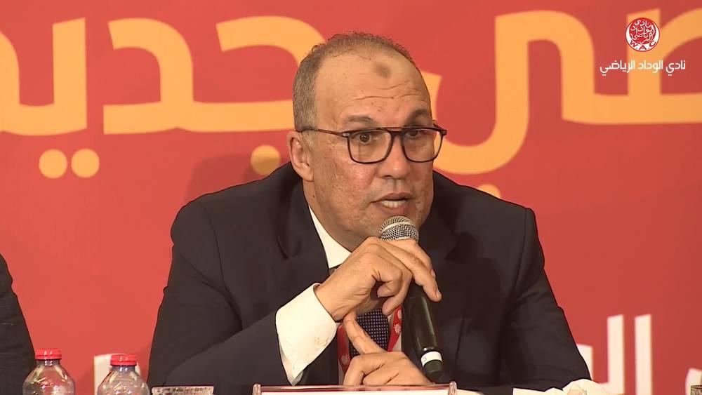 حضور بلقشور في جمع الوداد يخلف حالة من الفوضى بسبب رفض المنخرطين لتواجده