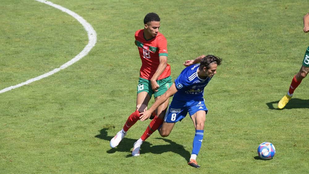 المنتخب المغربي ينتصر وديا على "فيلفرانش بوجولي" الفرنسي (2-1) في إطار استعداداته لأولمبياد باريس