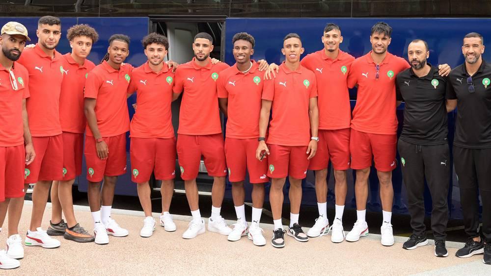 المنتخب المغربي الأولمبي يتوجّه لمدينة سانت إتيان الفرنسية عشية اليوم للمشاركة في الأولمبياد