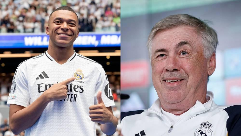 أنشيلوتي عن المركز الذي سيلعب فيه مبابي: "سوف أجد له مكانا"