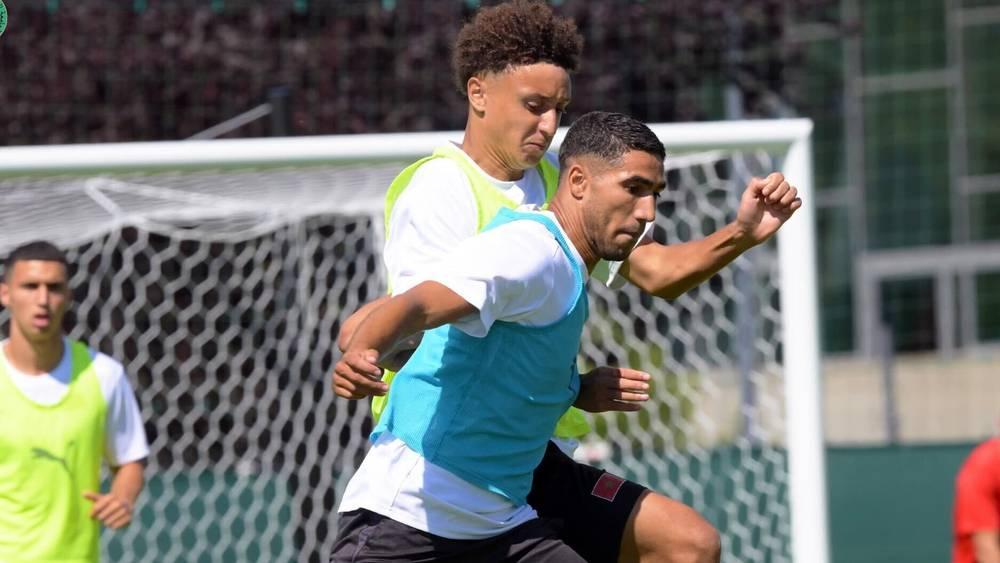 المنتخب الأولمبي يجري أولى حصصه التدريبية بسانت إيتيان الفرنسية تأهبا لمواجهة الأرجنتين