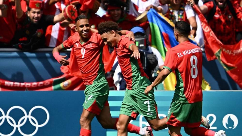 أولمبياد "باريس 2024"/ المنتخب المغربي يواجه نظيره الأوكراني بشعار الانتصار وبلوغ ربع النهائي