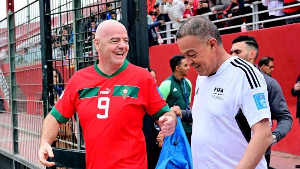 إنفانتينو: "إنه أمر رائع توحيد قارتين في حلم تنظيم 'مونديال 2030' بين المغرب وإسبانيا والبرتغال"