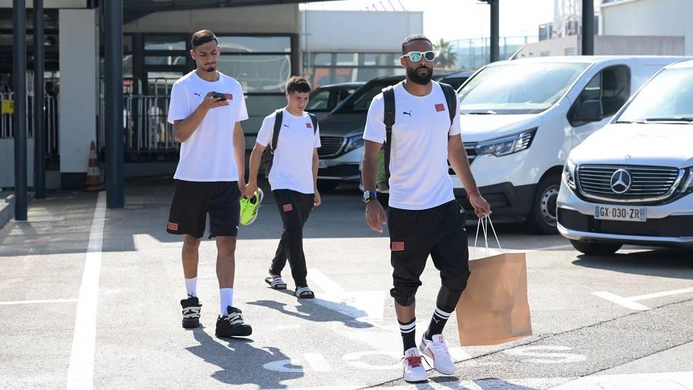 "أولمبياد 2024"/ بعثة المنتخب المغربي تتوجه إلى باريس استعدادا لملاقاة الولايات المتحدة الأمريكية غدا الجمعة