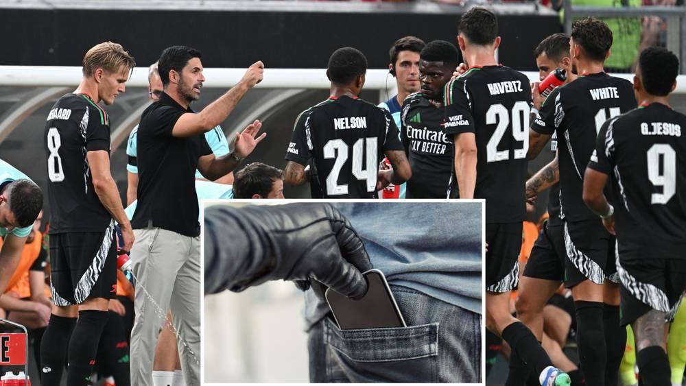 أرتيتا يستعين بلصوص محترفين في وجبة عشاء لتقديم درس للاعبي أرسنال