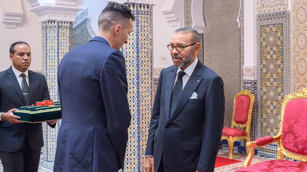 البقالي: "لقاء الملك محمد السادس كان حلما وهذا لن يزيدني سوى فخرا لتمثيل الوطن بشكل أفضل"