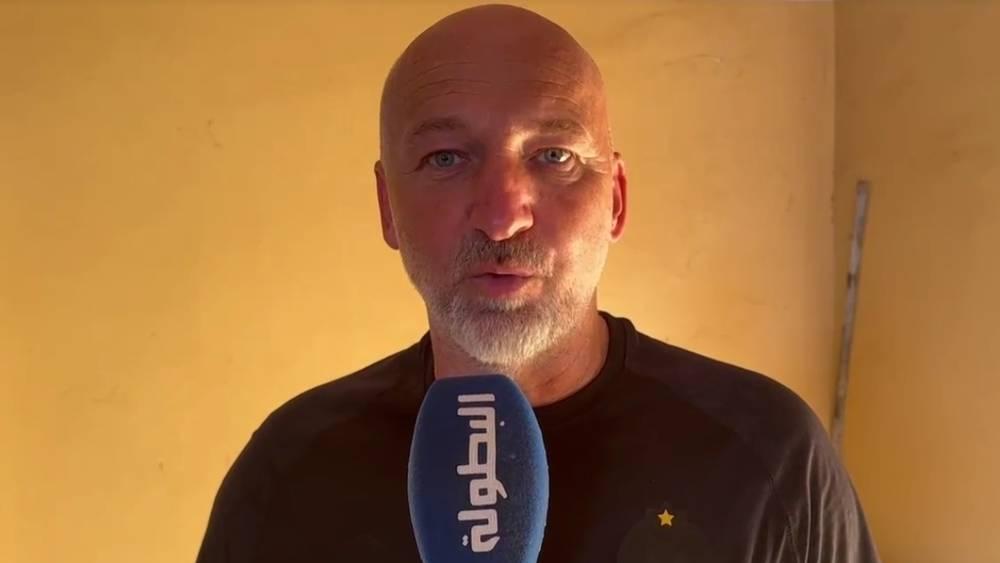 حصريا/ زفيكو لـ"البطولة": "اللعب على هذه الأرضية كان صعبا جدا وشكرا للاعبي فريقي الذين قدموا مباراة جيدة"