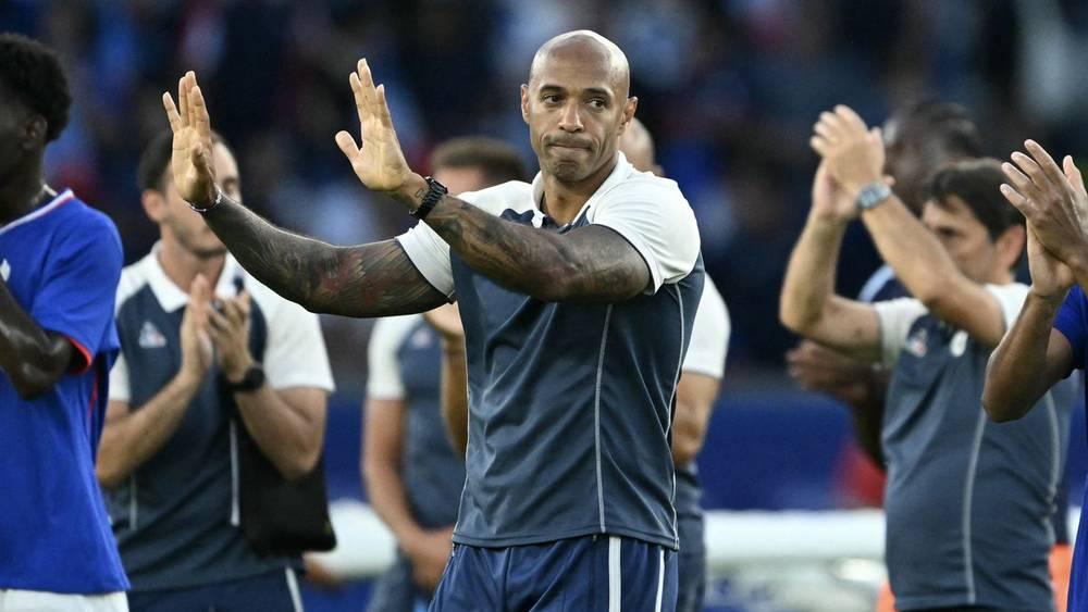 هنري يعلن رحيله عن المنتخب الفرنسي الأولمبي بعد نهاية الألعاب الأولمبية