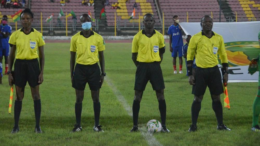 الحكم الإيفواري "فرانكلين كبان" يقود مواجهة المغرب وليسوتو في تصفيات الكان "المغرب 2025"