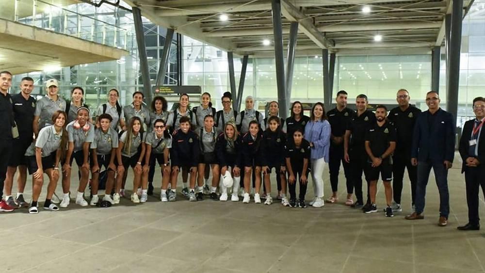 الجيش الملكي النسوي يصل إلى الجزائر تأهبا لمواجهة أقبو في تصفيات دوري أبطال أفريقيا للسيدات