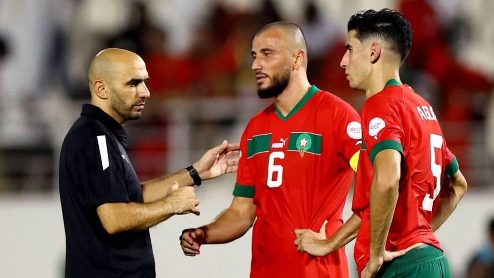 الركراكي: "لم تتم المناداة على سايس لأن وضعيته مع السد غير واضحة"