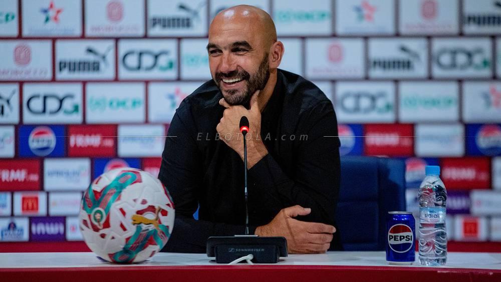 الركراكي: "مبارتي الغابون وليسوتو فرصة جيدة لنا لمواصلة التطور والتحضير لـ'كان 2025'"