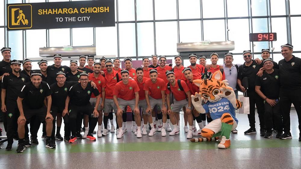 بعثة المنتخب المغربي لـ"الفوتسال" تصل في الساعات الأولى من يومه الإثنين إلى أوزبكستان تأهبا للمشاركة في المونديال