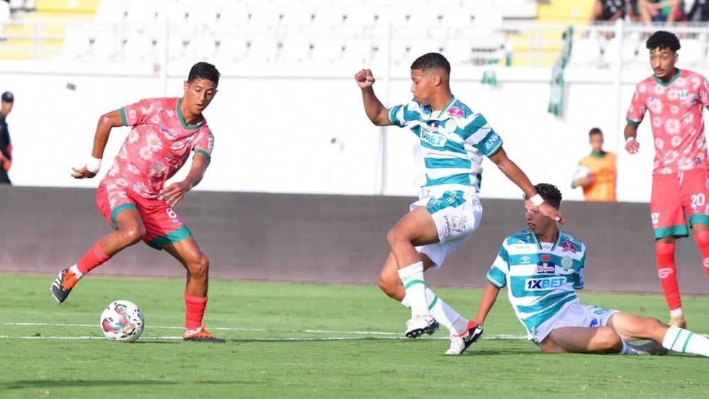 "كأس التميز"/ التعادل (2-2) يحسم مباراة الرجاء والنادي القنيطري