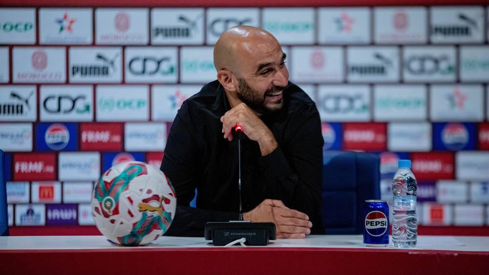 الركراكي: "لا أفرض على اللاعبين قبول أو رفض العروض الخليجية وأتمنى رؤيتهم في المستوى العالي ويلعبون دوري أبطال أوروبا"