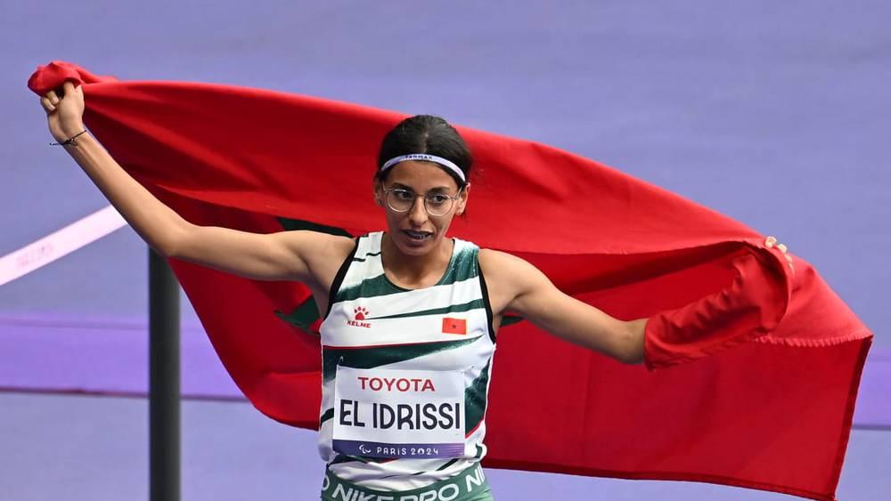 الألعاب البارالمبية/ فاطمة الزهراء الإدريسي تفوز بالميدالية الذهبية في سباق الماراثون وتحطم الرقم القياسي العالمي