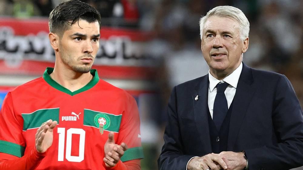 أنشيلوتي: "براهيم دياز في طريقه إلى النجاح رفقة المنتخب المغربي"