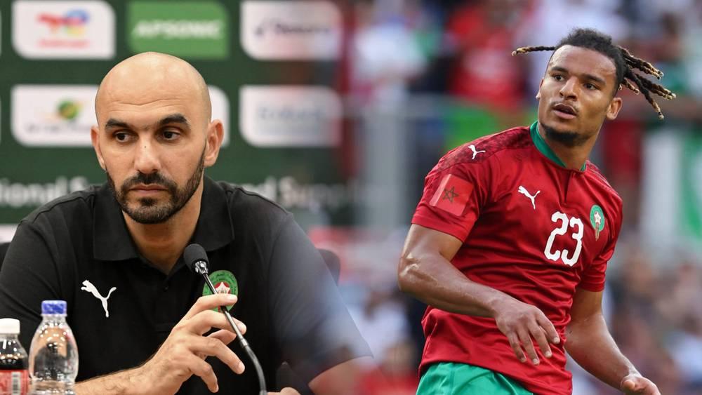 الركراكي: "سامي مايي يكون دائما حاضرا في لائحتي الأولية.. حاليا اخترت عبد الحميد لتجربته وداري لأنني أعرف مزاياه"