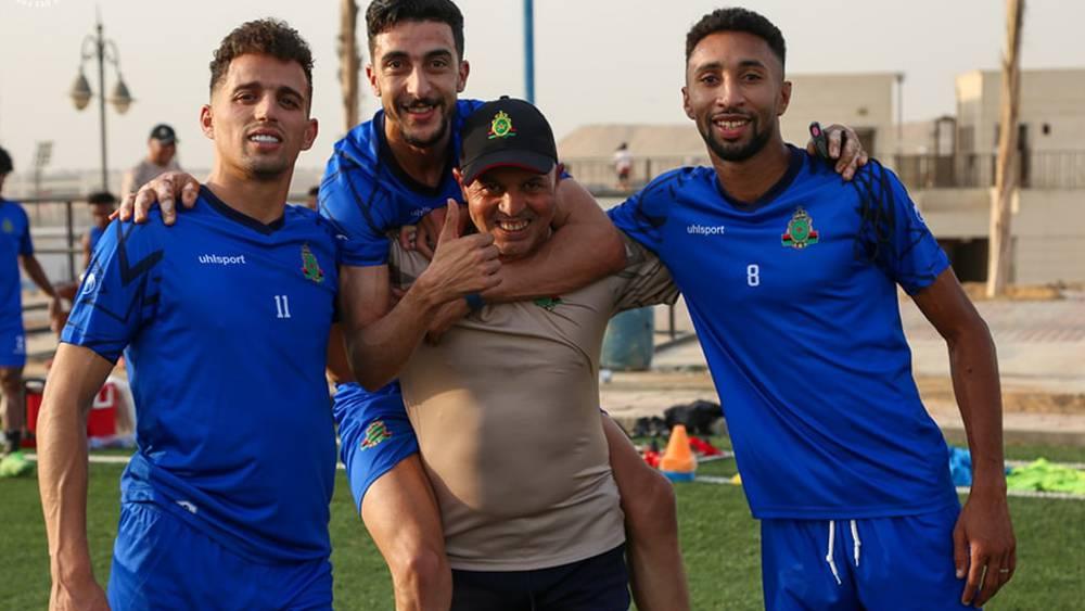 الجيش الملكي يخوض حصة تدريبية بالقاهرة قبل التوجه غدا الجمعة إلى جنوب السودان تأهبا لمواجهة المريخ