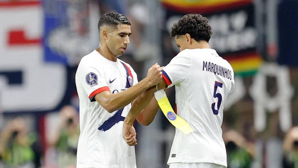 حكيمي يُبلغ باريس سان جيرمان برغبته في تمديد عقده والنادي يختاره القائد الرابع للفريق