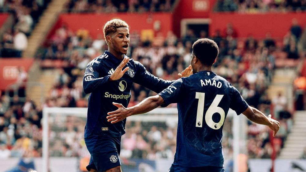 مانشستر يونايتد يستعيد نغمة الانتصارات على حساب ساوثهامبتون