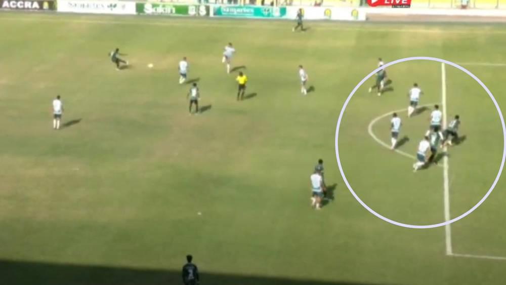 الرجاء يتعرض لمجزرة تحكيمية أمام سامارتكس الغاني في عصبة الأبطال